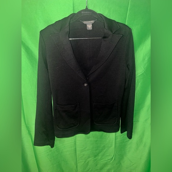 Banana Republic 100% Wool Blazer size 4 - Picture 3 of 6